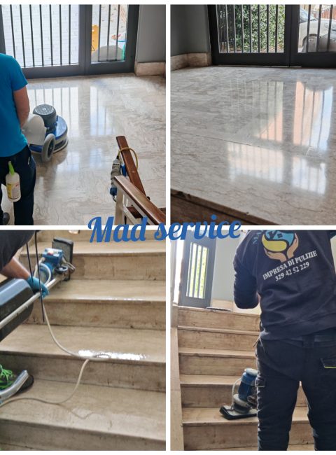 pulizie professionali ambienti comuni Mad Service Nettuno