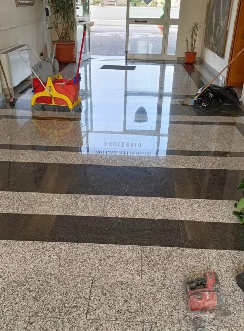 pulizie ingresso condominiale impresa Mad Service Nettuno e Roma