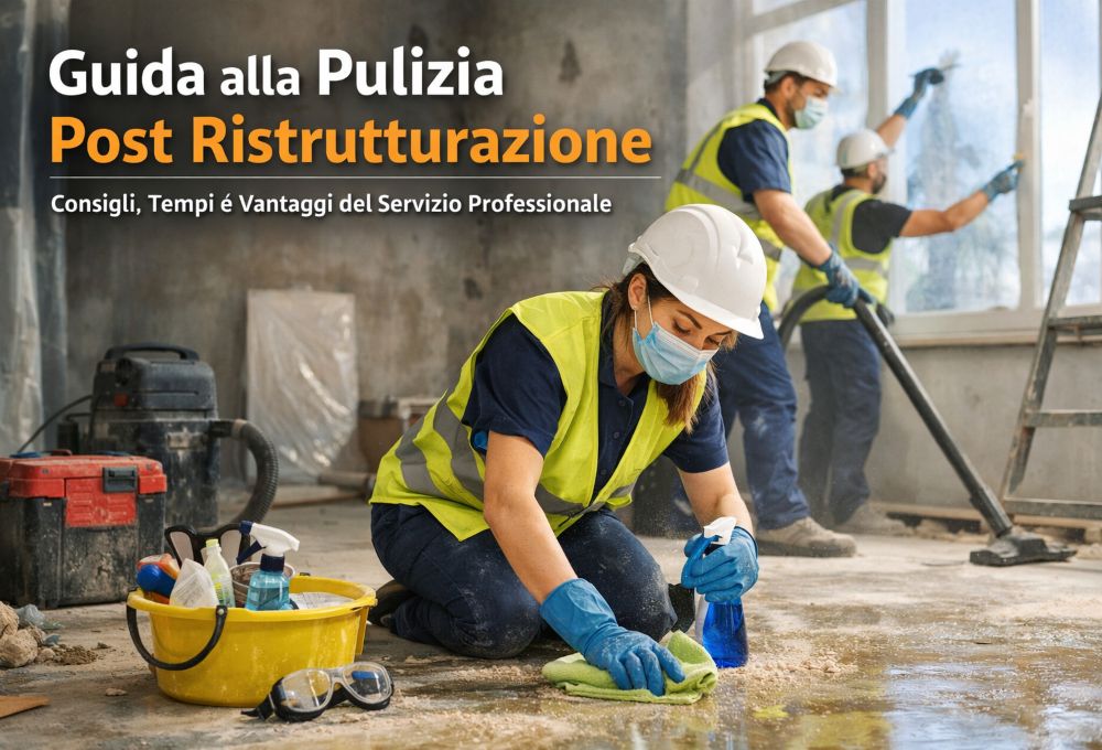 guida pulizia post ristrutturazione