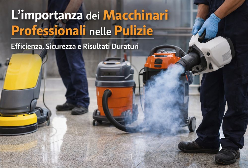 macchinari professionali per la pulizia