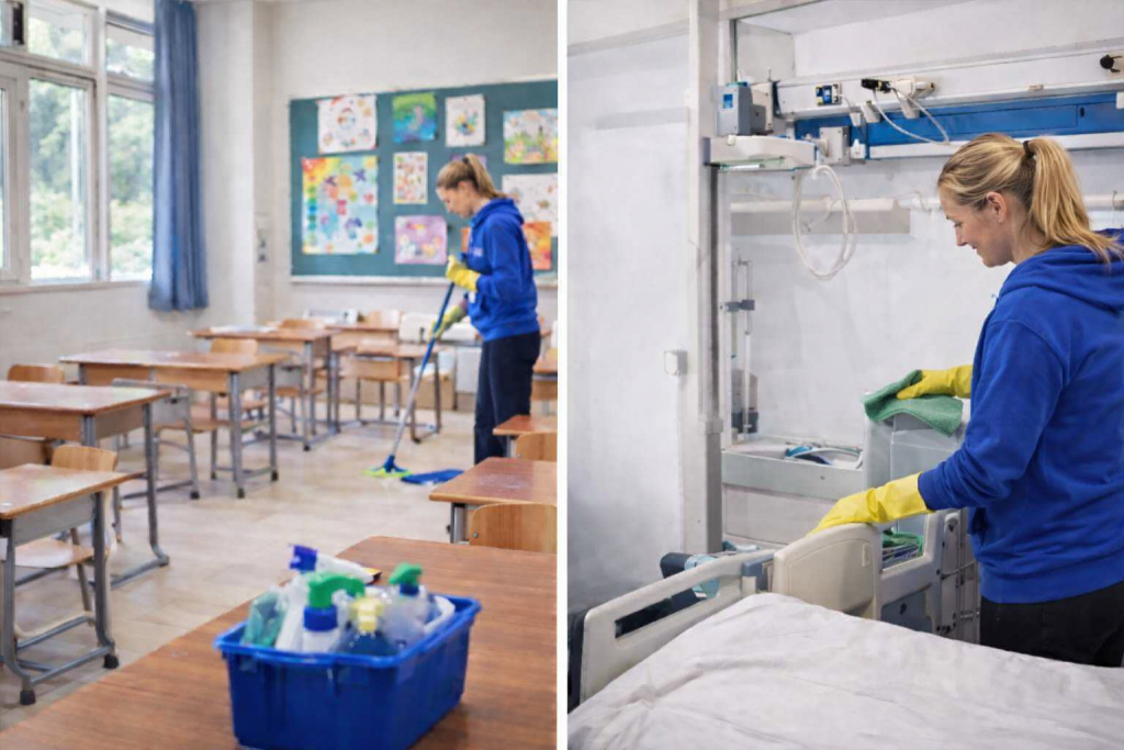 pulizia scuole e aziende sanitarie roma e provincia Mad Service